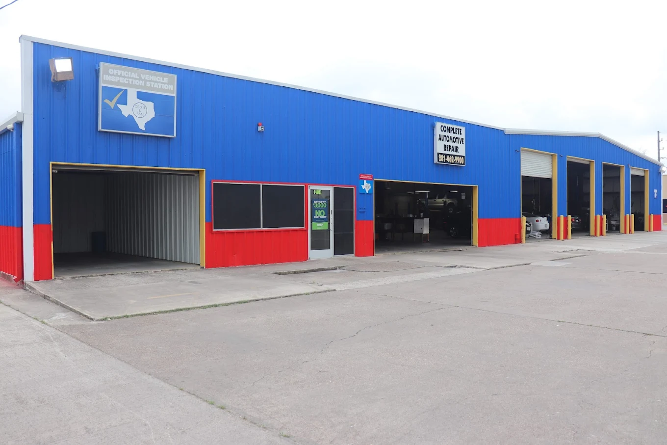 Complete Automotive Repair shop on FM 2100 in Crosby TX